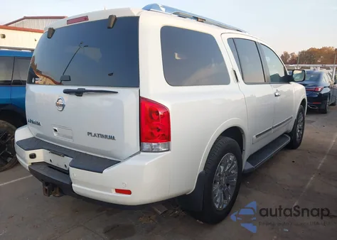 2015 Nissan Armada Platinum из США, поврежденный, VIN 5N1AA0NC8FN605878